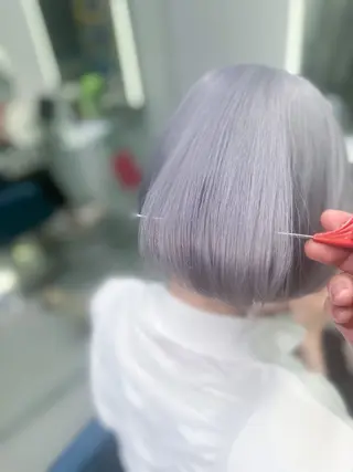 ショート カラー BOX mico.のヘアスタイル