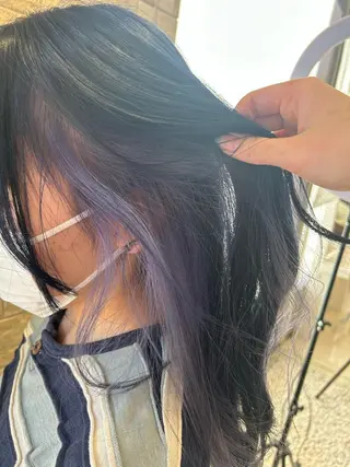ロング カラー 艶髪/透明感 /YURIA🤍のヘアスタイル