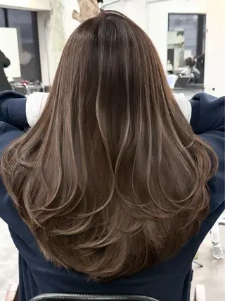 ロング カラー 🎀ツヤ髪×モテヘア 🎀池袋/カナエのヘアスタイル