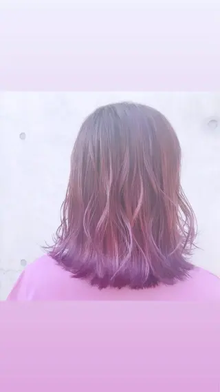 ショート カラー ヘアアレンジ アイラッシュ/美容室 個室/瀬戸 一菜のヘアスタイル