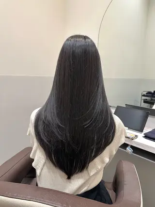 ロング カラー 矢野 晃平のヘアスタイル