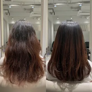 ロング カラー 似合わせスタイル 表参道🌿ちえのヘアスタイル