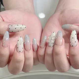 ネイル 🩰ミキ/韓国♡ 大人girlyネイルのネイルデザイン