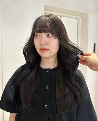 ロング 韓国ヘアメンズ・レデ ィース特化ミクのヘアスタイル