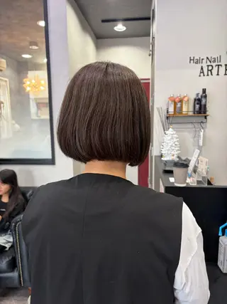 ショート 友滝 真菜美のヘアスタイル