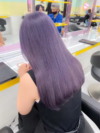 セミロング カラー ヘアアレンジ Zina熊本🫧 Kurehaのヘアスタイル
