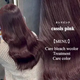 カラー 札幌韓国風艶カラー 🎀𝐒𝐀𝐇𝐎のヘアスタイル