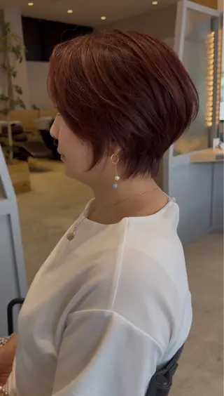 ショート 保坂 瞭のヘアスタイル