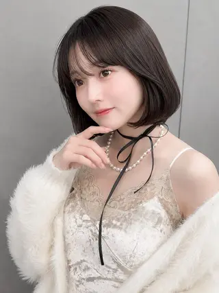 ショート カラー パーマ 🦋韓国girly 艶髪矯正🦋凛太郎のヘアスタイル