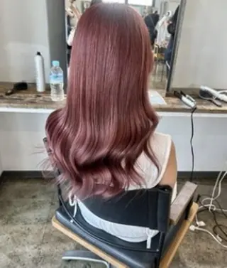 ロング カラー カラーモデル/透明感 カラー/coco🎀のヘアスタイル
