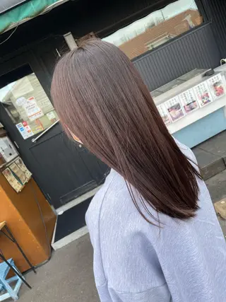 セミロング カラー JowA✂︎ 目片夏実のヘアスタイル