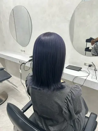 ミディアム 🎀HARU/ボブ/ セット/赤み消し🫧のヘアスタイル