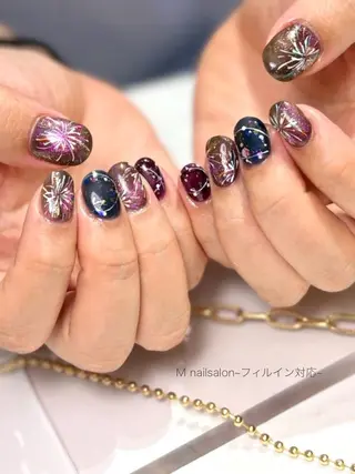 ネイル Mnailsalon フィルイン対応サロンのネイルデザイン
