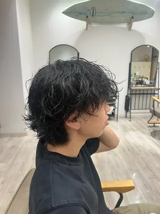 メンズ 坂口 宗のヘアスタイル