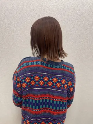ミディアム トータル   ビューティー アイズのヘアスタイル