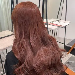 ロング カラー カラー/ストレート まつエク/Misaのヘアスタイル