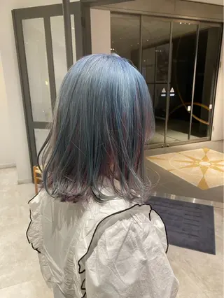 ミディアム カラー SHIAN ゆうきのヘアスタイル