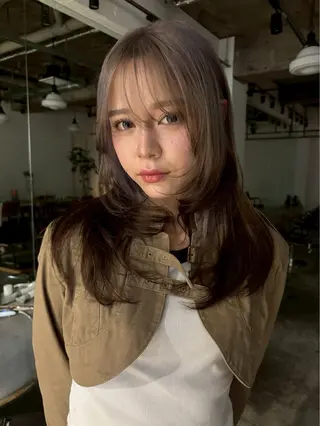 ロング 🎀抜け感ナチュラル 🎵asuna🪽のヘアスタイル