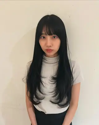 カラー 篠原 一成のヘアスタイル