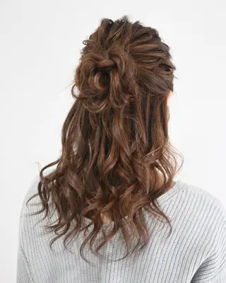 ヘアアレンジ 麻優 ヘアセットのヘアスタイル