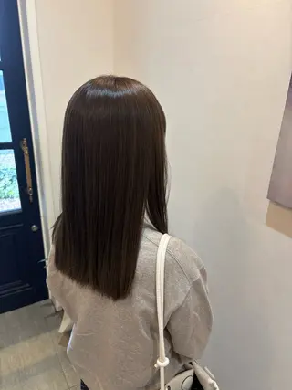ロング カラー 兼子莉彩 /暗髪🤎/暖色🍒のヘアスタイル