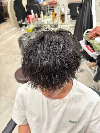 メンズ メンズ撮影モデル募集 /岡山駅前/上野陸のヘアスタイル