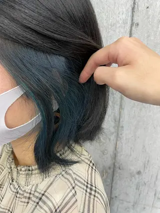 カラー 中溝 トシミのヘアスタイル