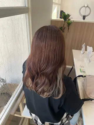 ロング 高橋 真歩のヘアスタイル