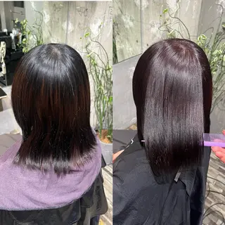 カラー 🦋Lond🦋 manakaのヘアスタイル