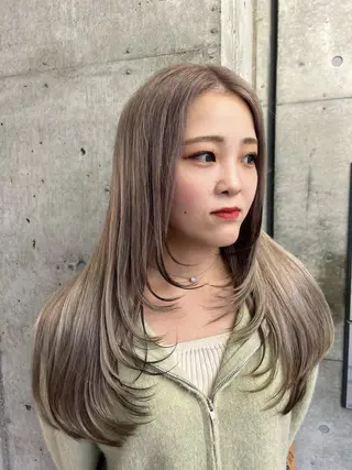 ロング カラー 🎨デザイン🥇 美髪・艶髪　日暮千敬のヘアスタイル