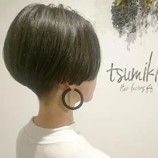 ショート カラー 30.40代大人 ショート✨️井上雄輝のヘアスタイル