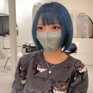 ショート カラー MOE🐈⬛🎀 エクステ/ワンホンのヘアスタイル