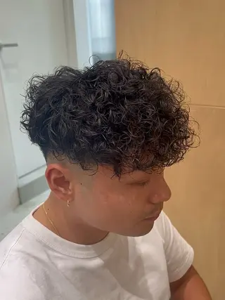 パーマ メンズ 🐲ツイスパ🐲 フェード/龍のヘアスタイル