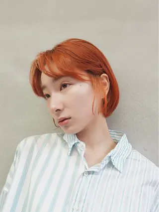 ショート カラー メンズ/ダブルカラー /パーマ/来栖慧💈のヘアスタイル