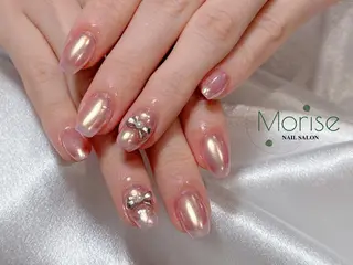 ネイル MoriseNail Jr研修💜はるかのネイルデザイン
