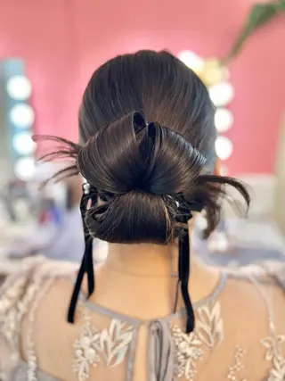 ロング 北本 美幸のヘアスタイル