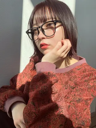 ショート カラー ヘアアレンジ キッズ 東田 恋のヘアスタイル