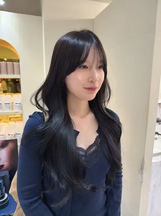 ロング hiyori🎀 トレンドレイヤーのヘアスタイル