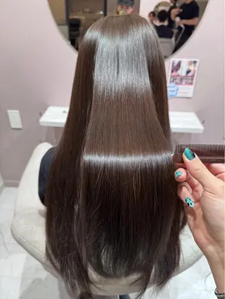 ロング 🌼縮毛矯正🌼 中野有騎🦕のヘアスタイル