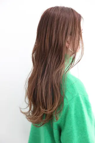 セミロング 中村 優太のヘアスタイル