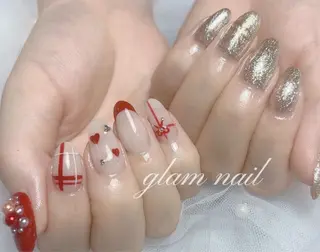 ネイル rina 💖長さ出し専門の店のネイルデザイン