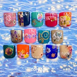 ネイル ネイリスト aicoのネイルデザイン