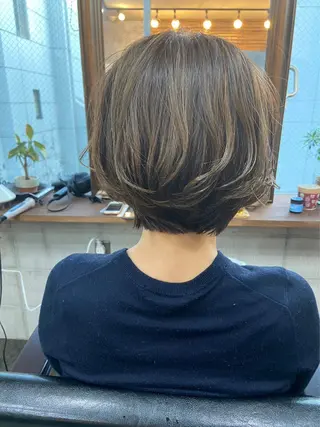 ショート J /レイヤーカット /ショートボブのヘアスタイル