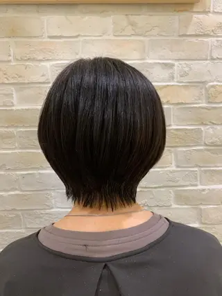 ショート 中尾 文哉のヘアスタイル