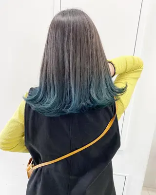 セミロング カラー ヘアアレンジ 💗無料カットモデル 募集中yu-ki💗のヘアスタイル