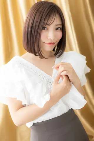 ミディアム カラー パーマ ヘアサロンM 大宮店 レイヤーカット　寺口のヘアスタイル