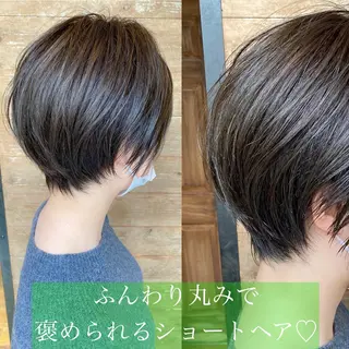 ショート カラー 中田 敏明のヘアスタイル
