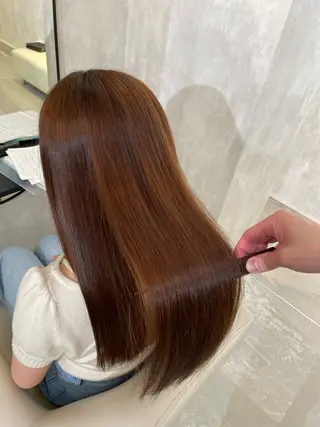 ロング 飯田 実歩(じっぽ)のヘアスタイル