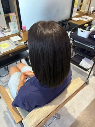 カラー 奥村 奈々加のヘアスタイル