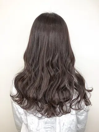 セミロング カラー 【透明感、艶髪】西村 有司のヘアスタイル